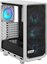 Fractal Design Meshify 2 Compact RGB White TG Clear, Mid-Tower, Power supply included No