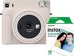 Fujifilm instax Square SQ1 Chalk White + 10 film