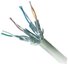 Gembird Patch cord RJ45 Cat.6A S/FTP LSHZ 0.25m grey