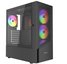 Gembird PC Case Midi Tower Fornax 4300 ATX black
