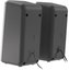 Genesis Computer Speaker Helium 100BT RGB Gaming Speakers, Bluetooth, Silver/Black