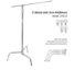 Godox 270CS C Stand with Arm & Grip Head   270cm