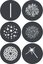 Godox GP GS3 GOBO Set for MG1200Bi