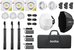 Godox ML100BI KIT3 Portable LED Light KIT (WithV mount Holding Handle)