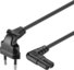 Goobay 97350 Euro connection cord, both ends angled 2 m