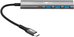 Goobay Slim 4-Port USB Hub, USB-C to USB-C/USB-A, 5 Gbit/s | 76562