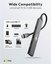 Goobay Slim 5-Port USB Hub, USB-C to USB-C/USB-A, 5 Gbit/s | 74460