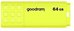 GOODRAM UME2 USB 2.0 64GB Yellow