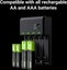 Green Cell GC VitalCharger charger 4x AAA / HR03 800mAh