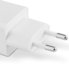 00201991 Fast Charger 1x USB-C 1x USB-A, Mini Charger, PD, 20W, White
