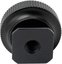 Caruba hotshoe adapter   Universal hotshoe   > 1/4" male schroefdraad (met spacer) black