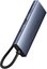 Hub 7in1 Baseus UltraJoy, USB-C - HDMI, 3xUSB 3.0, PD, SD/TF (grey)