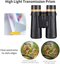 K&F Concept HY1242 12x42 Binoculars with 20mm Large View Eyepiece & BAK4 Clear Light Vision