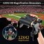 K&F Concept HY1242 12x42 Binoculars with 20mm Large View Eyepiece & BAK4 Clear Light Vision