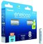 Rechargeable batteries Panasonic ENELOOP BK-4MCDE/8BE, 750 mAh, 2100 (8xAAA)