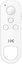JJC BTR C1 WHITE Wireless Remote Control