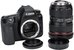 JJC Camera Body Cap&Rear Lens Cap for Canon EF/EF S mount