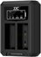 JJC Fuji DCH W126TC USB C Dual Battery Charger (voor Fuji NP W126 accu)