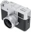 JJC LH JXHF Silver Lens Hood for Fuji X Half