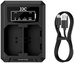 JJC Sony DCH FZ100TC USB C Dual Battery Charger (voor Sony NP FZ100)