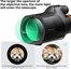 K&F 12*50 BAK4 High Checklist Binoculars waterproof with Aka dovetail groove,Black
