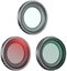 K&F Concept 3pcs Filter Kit, UV+CPL+ND4, HD, Anti-Reflection Green Coating, Waterproof