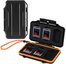 K&F Concept 6 Slots XQD Cfexpress Type-B Card Holder, Water-Resistant Memory Card Storage