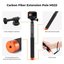 K&F Concept Invisible Selfie Stick, Extension Carbon Long Pole（127cm/50in）