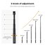 K&F Concept Invisible Selfie Stick, Extension Carbon Long Pole（127cm/50in）