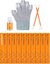 K&F Concept K&F 2 in 1 kit 16mm Double-Headed Cleaning Stick Set for CMOS APS-C Frame Sensor*10pcs+1*20ml cleani