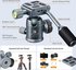 K&F Concept K&F 26mm Metal Tripod Ball Head with Handle 360 Degree Rotating Panoramic with 1/4 inch Quick Release