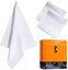 K&F Concept K&F 3pcs* Microfiber Cleaning cloth Kit, 15*15cm, White, Dry, in vacuum