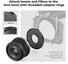 K&F Concept K&F 49MM Matte Box Adapter Ring