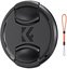 K&F Concept K&F 58MM Lens Cap printed with KF logo with anti-lost string, individually packaged in OPP bag