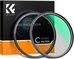 K&F Concept K&F 62MM C Series Magnetic CPL Filter,Reflection Green Film,With magnetic mount,