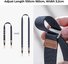 K&F Concept K&F Camera neck strap 32mm blue condensed polymer material webbing, 4 aluminum alloy square buckles