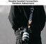 K&F Concept K&F Camera neck strap 32mm blue condensed polymer material webbing, 4 aluminum alloy square buckles