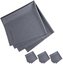 K&F Concept K&F Cleaning cloth set for Electronics, dark gray, 4 pieces, 40.6*40.6cm