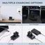 K&F Concept K&F EN-EL15 Digital Camera Dual Channel Charger with type c Charging Cable