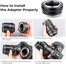K&F Concept K&F M42 Lenses to Sony E Mount Camera Adapter