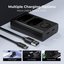 K&F Concept K&F NP-FZ100 Digital Camera Dual LED Display Screen;Supports Micro USB and Type-C charging