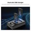 K&F Concept K&F Ricoh DB-110 Digital Camera Dual Battery with Dual Channel Charger, 2 batteries