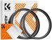 K&F Concept K&F Step Up Filter Ring 72-77mm*2pcs,+Vacuum Cleaning Cloth*1