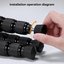K&F Concept K&F Universal Anti-Slip Rubber Tripod Foot Spikes