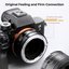 K&F Concept KF,M18106,HIGH PRECISION LENS ADAPTER,Anti reflection,NIK(G)-NEX IV PRO