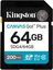 KINGSTON 64GB UHS-I SD Memory Card (Class 10, U3, V30)