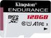 Kingston Endurance 95R 128 GB, Micro SD, Flash memory class 10