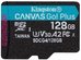 KINGSTON 128GB UHS-I microSD Memory Card with SD Adapter (Class 10, U3, V30)