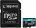 KINGSTON 128GB UHS-I microSD Memory Card with SD Adapter (Class 10, U3, V30)