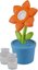 Koala Games G2659 Flower-Shaped Bubble Blower (Random Color)